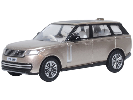 Oxford Diecast Range Rover L460 SWB 1st Edition Batumi Gold OD76RR5S001 OO Gauge