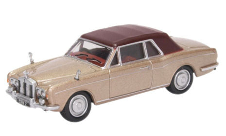 Oxford Diecast 76RRC002 Rolls Royce Corniche Convertible Persian Sand OO Gauge