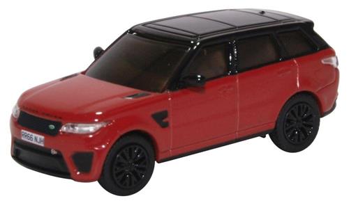 Oxford Diecast 76RRS003 Range Rover Sport SVR Firenze Red OO Gauge
