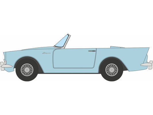 Oxford Diecast Sunbeam Alpine Series 2 (Open) Wedgewood Blue OD76SA001 OO