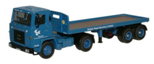 Oxford Diecast 76SC110001 Scania 110 Flatbed BRS OO Gauge