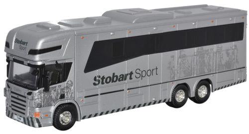 Oxford Diecast 76SCA03HB Scania 380 Horsebox Eddie Stobart OO Gauge