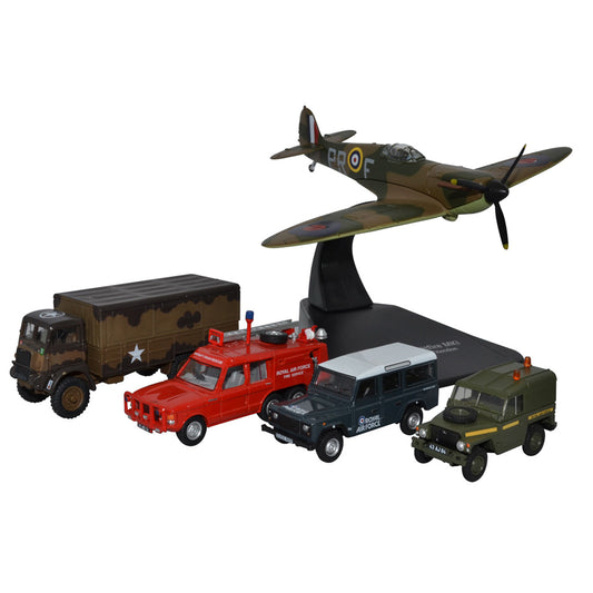 Oxford Diecast RAF Vehicle Set 80th Anniversary VE Day OO Gauge