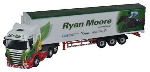 Oxford Diecast 76SHL08WF Stobart Lorry Ryan Moore OO Gauge