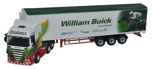 Oxford Diecast 76SHL15WF Stobart Lorry William Buick OO Gauge