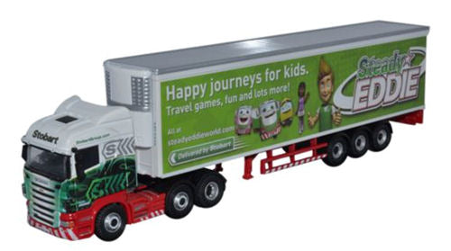 Oxford Diecast 76SHL16FR Scania Highline Refrigerated Steady Eddie OO Gauge