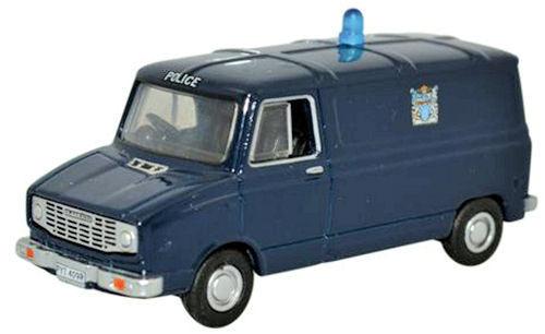 Oxford Diecast 76SHP003 Sherpa Van Metropolitan Police OO Gauge