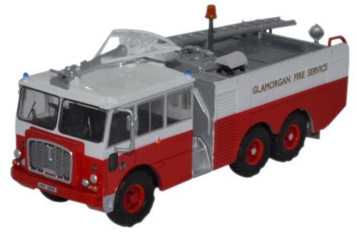 Oxford Diecast 76TN002 Thornycroft Nubian Major Glamorgan Fire Service OO Gauge