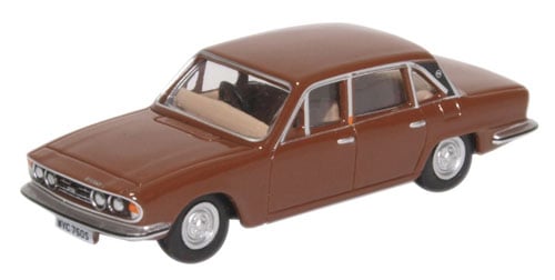 Oxford Diecast 76TP005 Triumph 2500 Russet Brown OO Gauge