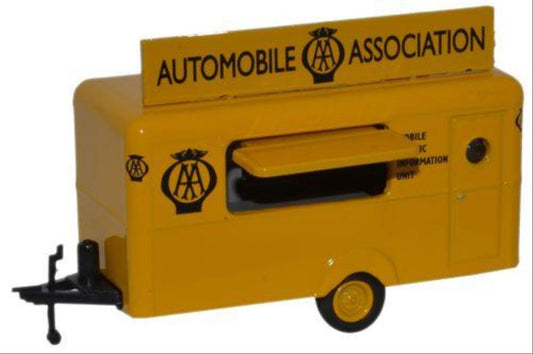 Oxford Diecast 76TR010 Mobile Trailer AA OO Gauge