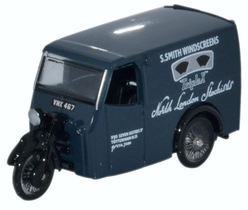 Oxford Diecast 76TV009 Tricycle Van S.Smith Windscreens OO Gauge