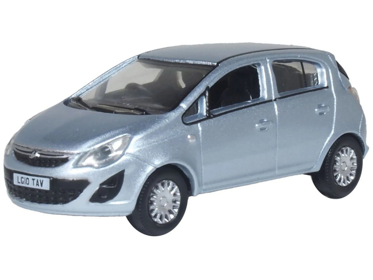 Oxford Diecast Vauxhall Corsa Silver Lightning OD76VC006 OO Gauge