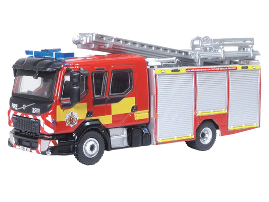 Oxford Diecast Volvo FL Emergency One Pump Gtr Man. Fire & Rescue OO 76VEO003