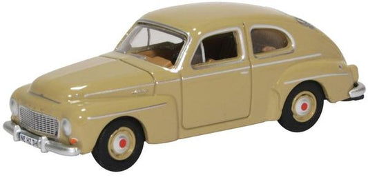 Oxford Diecast 76VL002 Volvo 544 Yellow OO Gauge