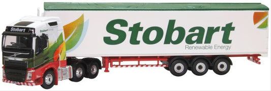 Oxford Diecast 76VOL4010 Volvo FH Stobart Renewable Energy OO Gauge
