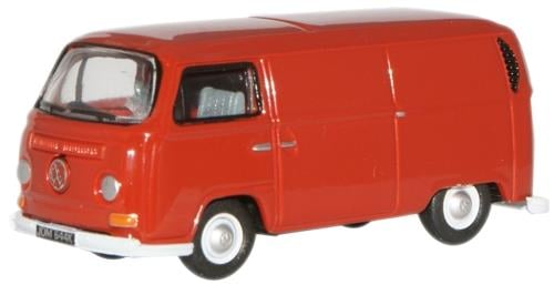 Oxford Diecast 76VW005 VW Van Senegal Red OO Gauge