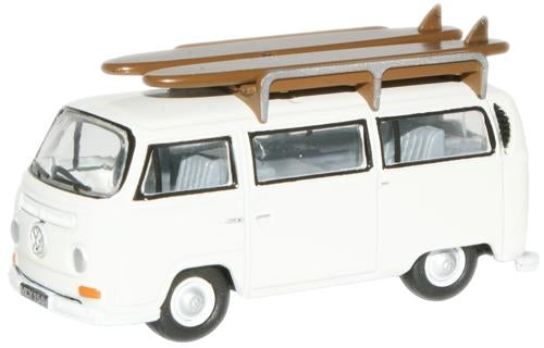 Oxford Diecast VW Bus Bay Window Pastel White OD76VW011 OO Gauge