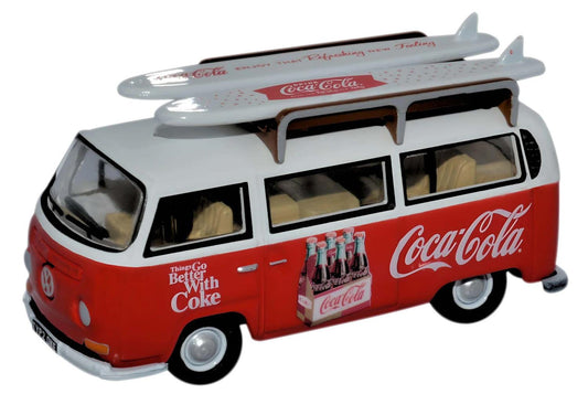 Oxford Diecast 76VW030CC VW Bay Window Coca Cola OO Gauge