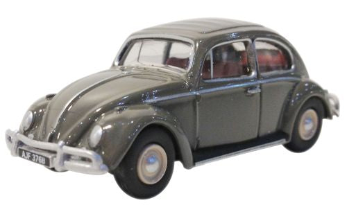 Oxford Diecast VW Beetle Anthracite OD76VWB004 OO Gauge