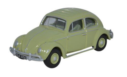 Oxford Diecast 76VWB006 VW Beetle Beryl Green OO Gauge