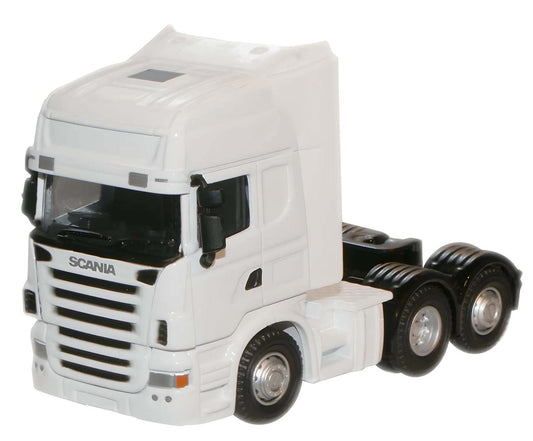 Oxford Diecast 76WHSCACAB Scania Cab White OO Gauge