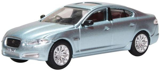 Oxford Diecast 76XF006 Jaguar XF Crystal Blue OO Gauge
