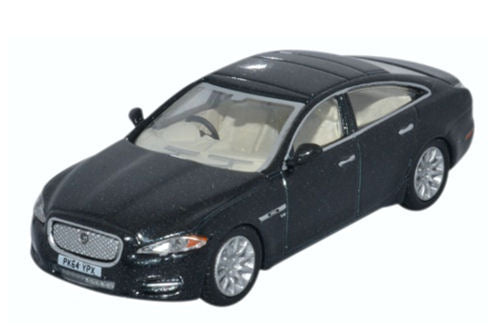 Oxford Diecast 76XJ005 Jaguar XJ Ultimate Black OO Gauge