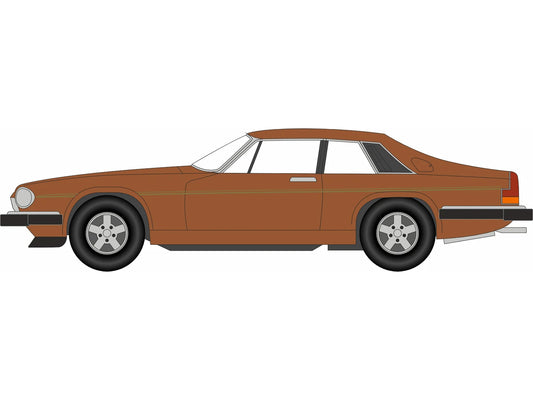Oxford Diecast Jaguar XJS Grosvenor Brown OD76XJS007 OO Gauge