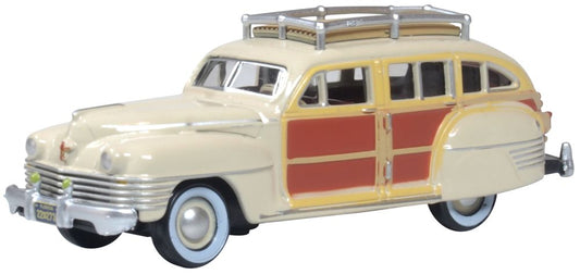 Oxford Diecast Chrysler Town & Country 1942 Woody Wagon Catalina Tan OD87CB42003 HO Gauge
