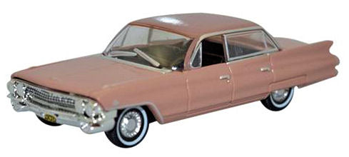 Oxford Diecast 87CSD61001 Cadillac Sedan DeVille 1961 Topaz Metallic HO