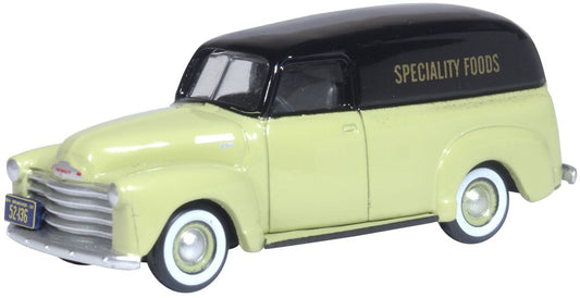 Oxford Diecast 1950 Chevrolet Panel Van Speciality Foods HO Gauge 87CV50004