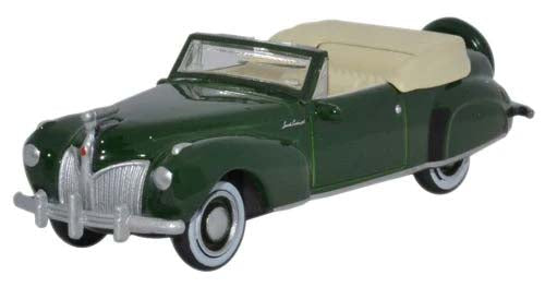 Oxford Diecast 87LC41002 Lincoln Continental 1941 Spode Green HO