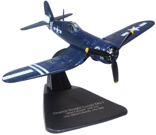 Oxford Aviation AC104 Vought F4U-1D Corsair VMF-512 USMC USS Gilbert Isls.1:72