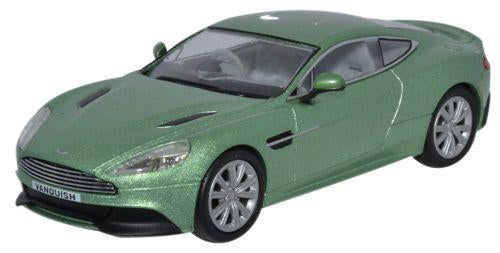 Oxford Diecast AMV001 Aston Martin Vanquish Coupe Appletree Green 1:43