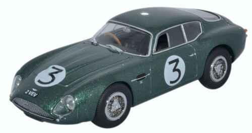 Oxford Diecast AMZ002 Aston Martin DB4GT Zagato 2 VEV J. Clark Goodwood '61 1:43