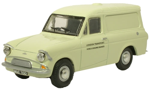 Oxford Diecast ANG031 Ford Anglia Van London Transport 1:43