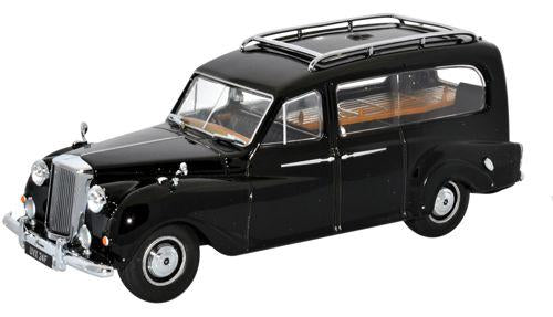 Oxford Diecast APH001 Austin Sheerline 125 Hearse Black 1:43
