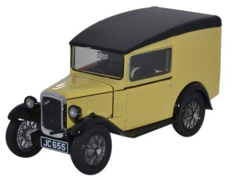 Oxford Diecast ASV001 Austin Seven RN Van Primrose 1:43