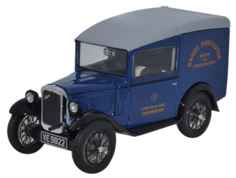 Oxford Diecast ASV005 Austin Seven RN Van Daniel Doncaster 1:43