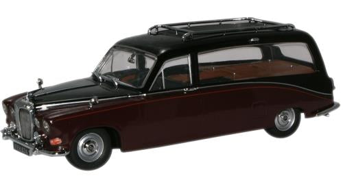 Oxford Diecast Daimler DS420 Black/Claret ODDS007 O Gauge