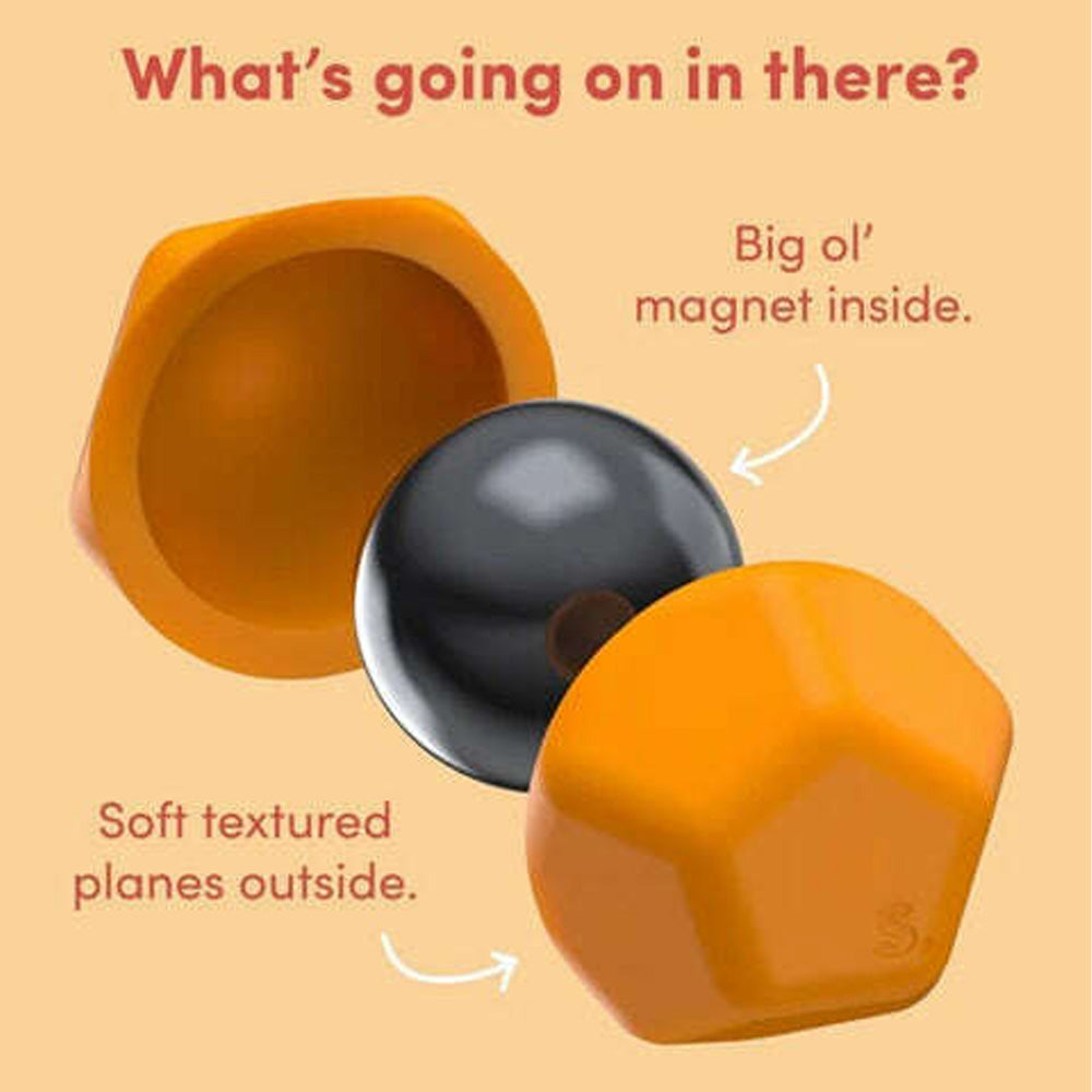 Speks Odds - Orange Planes 3-Pack Adult Fidget Stress-Relief