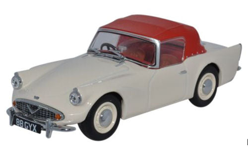Oxford Diecast DSP003 Daimler SP250 Hood Ivory/Red 1:43