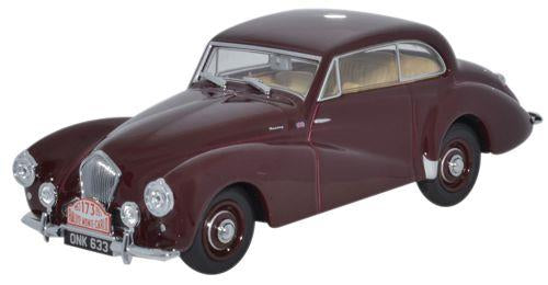 Oxford Diecast HT001 Healey Tickford Maroon Monte Carlo 1953 1:43