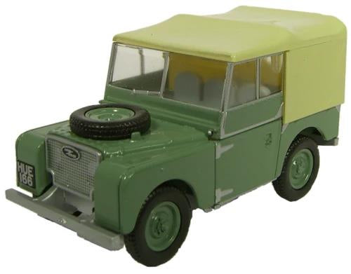 Oxford Diecast Land Rover Series I 80'' Canvas ODLAN180001 O Gauge