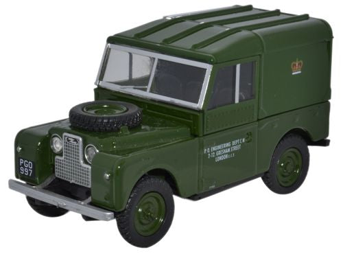 Oxford Diecast LAN188006 Land Rover Series I 88'' Hard Top PO Telephone 1:43