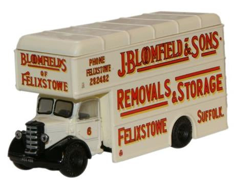 Oxford Diecast NBP001 Bedford Pantechnicon Bloomfields Felixstowe N Gauge