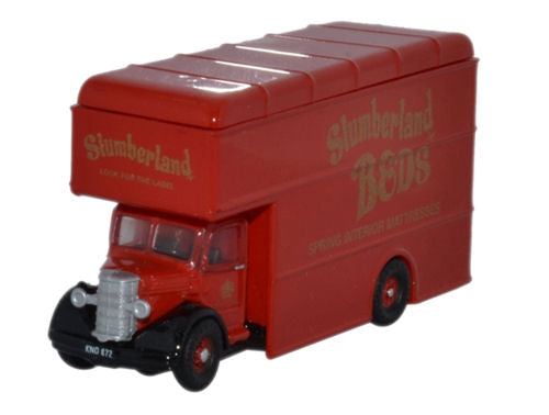 Oxford Diecast NBP005 Bedford Luton Van Slumberland N Gauge