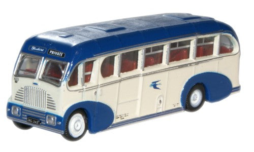Oxford Diecast NBS001 Burlingham Sunsaloon Alexander Bluebird N Gauge