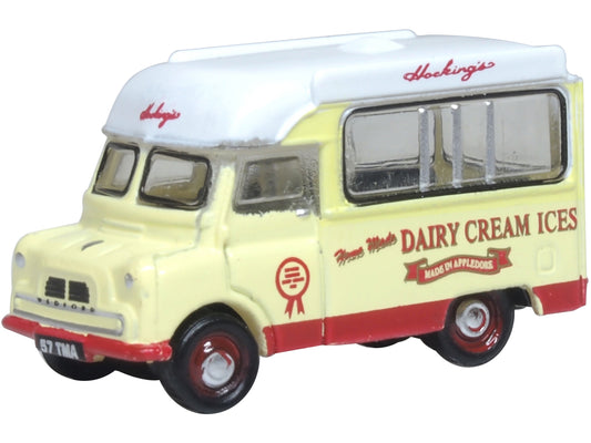 Oxford Diecast Bedford CA Ice Cream Van Hockings N Gauge NCA030