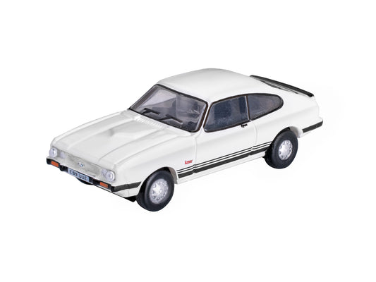 Oxford Diecast Ford Capri Mk3 Diamond White N Gauge NCAP003